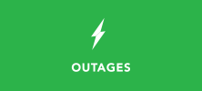 outages button green